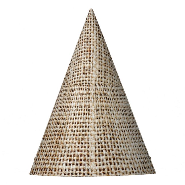 Chapeaux De Fêtes Burlap Hessian Arrière - plan Texture (Devant)