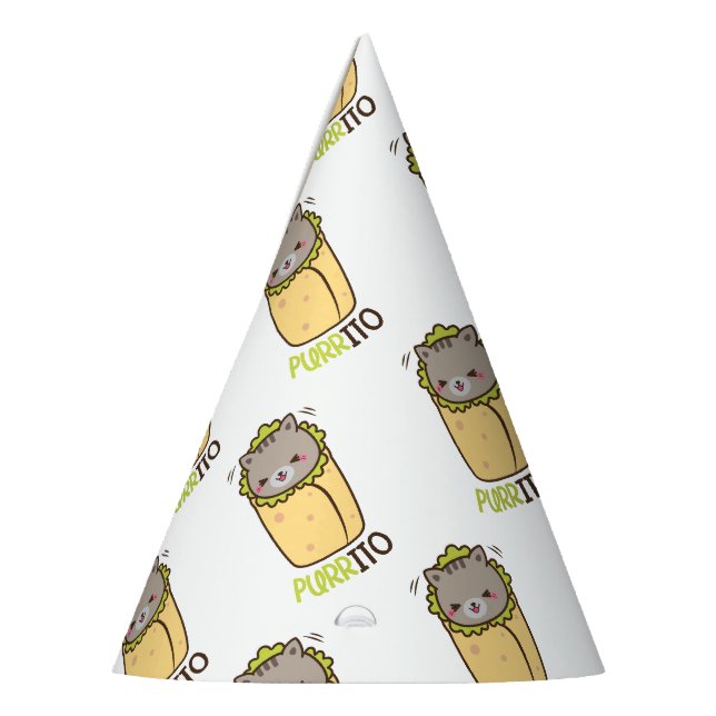 Chapeaux De Fêtes Burrito de Purrito Kitty (Gauche)