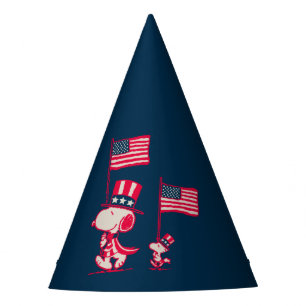 Chapeaux De Fêtes cacahuètes American Summer Old Glory