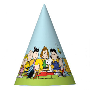 Chapeaux De Fêtes cacahuètes   Charlie Brown et Gang Anniversaire