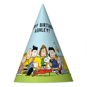 Chapeaux De Fêtes cacahuètes   Charlie Brown et Gang Anniversaire