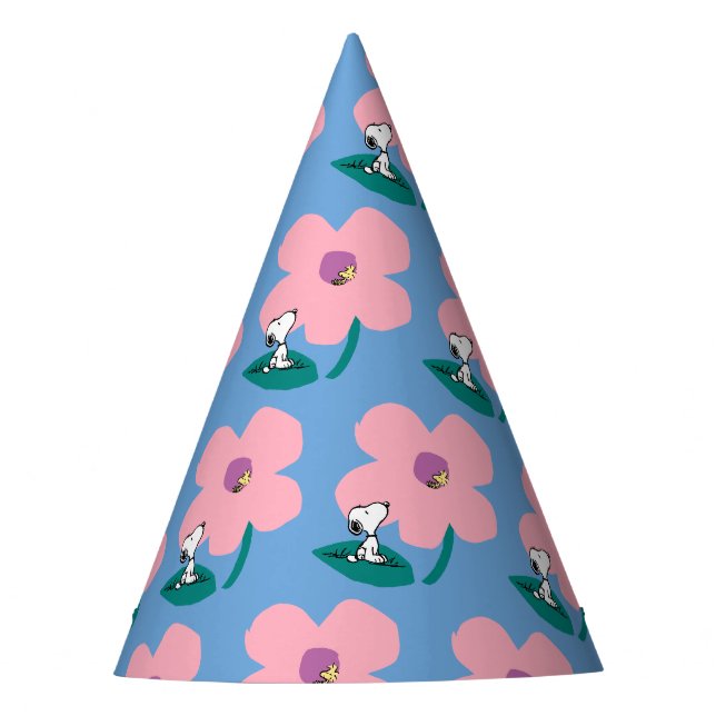 Chapeaux De Fêtes cacahuètes | Illustration Nature Rose Flower (Devant)