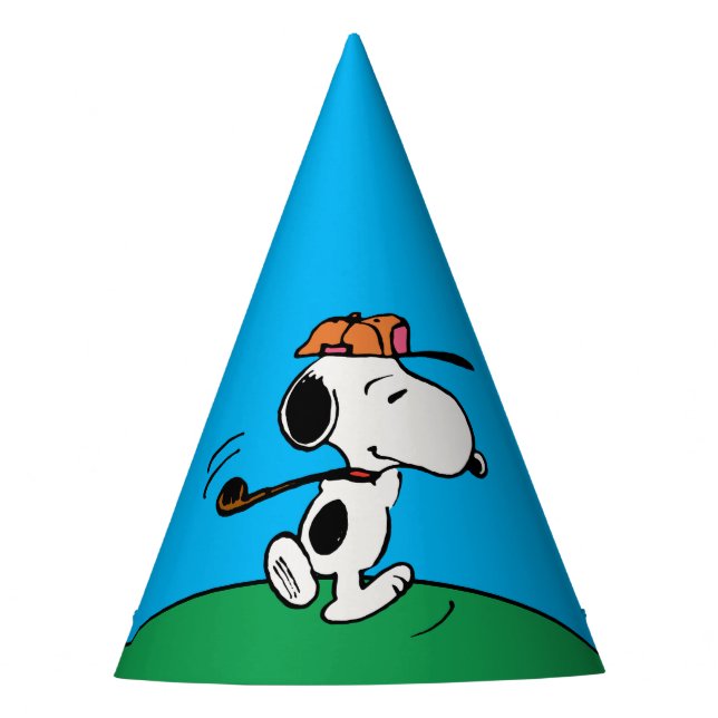 Chapeaux De Fêtes cacahuètes | Snoopy Golf Swing (Devant)