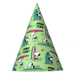 Chapeaux De Fêtes cacahuètes   Snoopy Ocean High Tide Motif