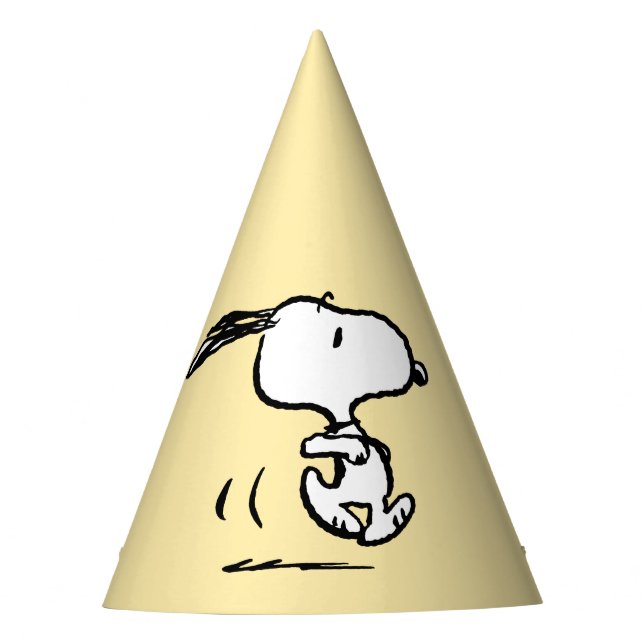 Chapeaux De Fêtes cacahuètes | Snoopy Running (Devant)