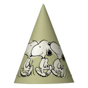 Chapeaux De Fêtes cacahuètes   Snoopy Walking Tall