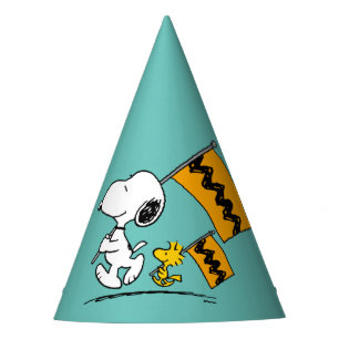Chapeaux De Fêtes cacahuètes   Snoopy & Woodstock