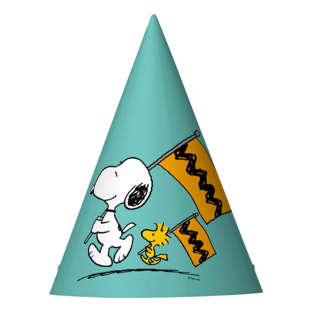 Chapeaux De Fêtes cacahuètes | Snoopy & Woodstock (Devant)