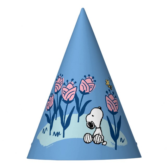 Chapeaux De Fêtes cacahuètes | Snoopy & Woodstock Flower Garden (Devant)