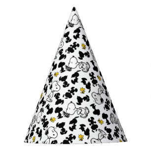 Chapeaux De Fêtes cacahuètes   Snoopy & Woodstock Shadow Motif