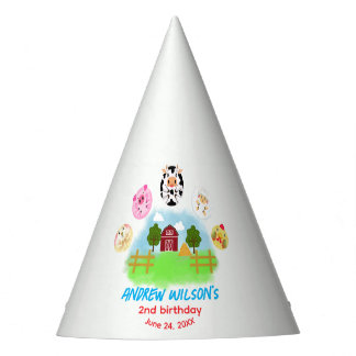 Chapeaux De Fêtes Calling All Party Animals Rustic Farm Barn Yard