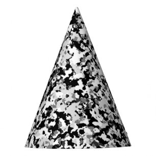 Chapeaux De Fêtes Camouflage Blanc Gris Noir Arctique Fête