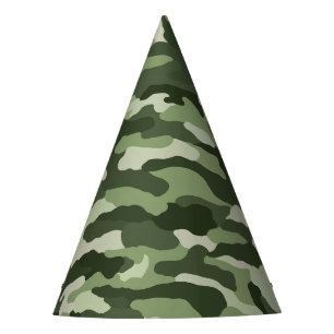 Chapeaux De Fêtes Camouflage vert