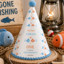 Canne à pêche vintage O-Fish-Ally One 1er annivers