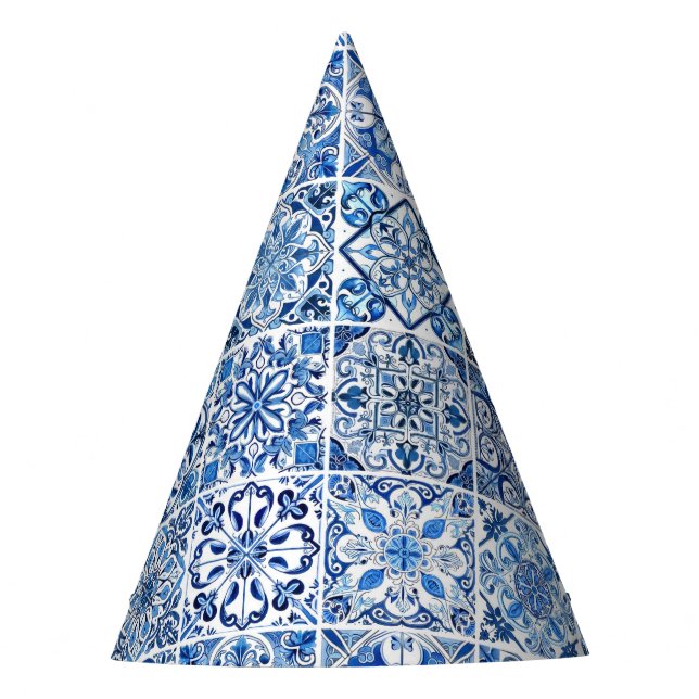 Chapeaux De Fêtes Carrelage méditerranéen, Portugais, Azulejo, Majol (Devant)