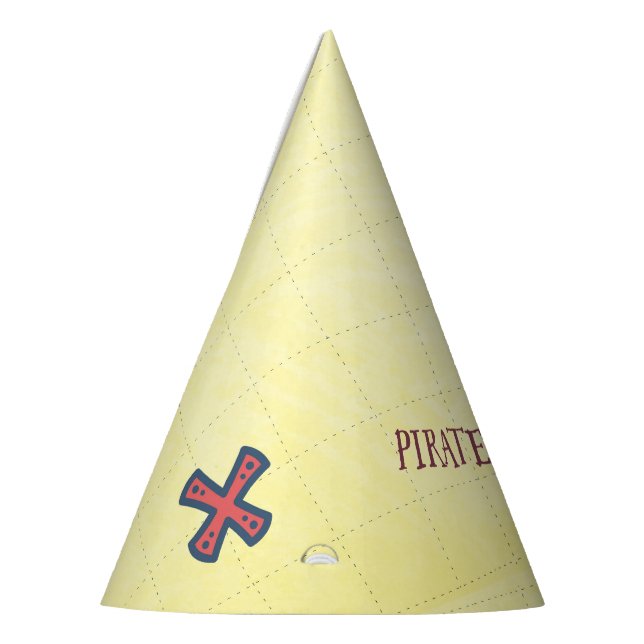 Chapeaux De Fêtes Carte des trésors de la fête des pirates (Gauche)