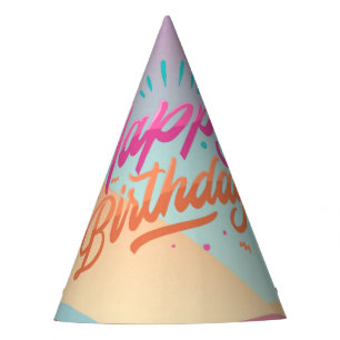Chapeaux De Fêtes Casquette classique de fête d'anniversaire du cône