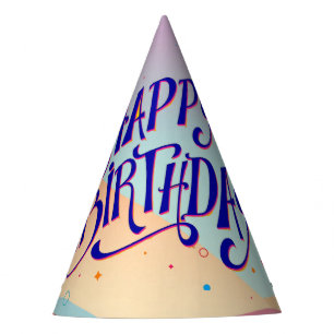 Chapeaux De Fêtes Casquette classique de fête d'anniversaire du cône