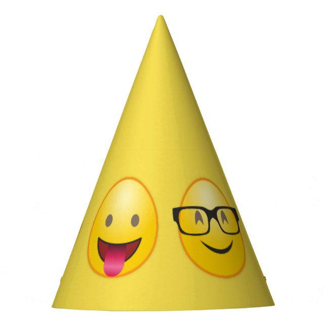 Chapeaux De Fêtes Casquette d'anniversaire Emoji (Devant)
