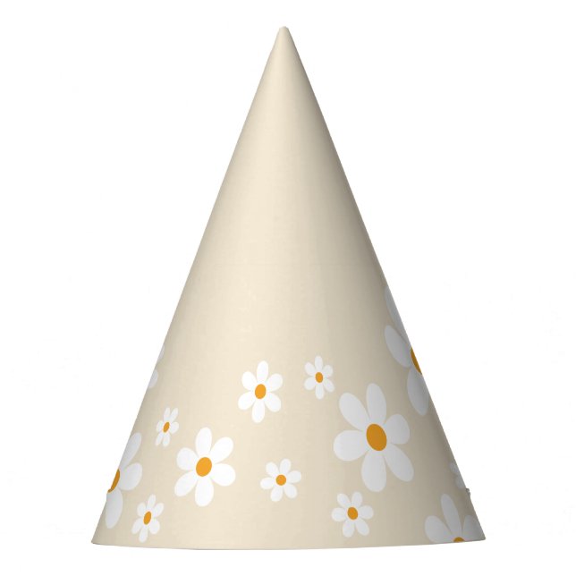 Chapeaux De Fêtes casquette d'anniversaire super de la marguerite ré (Devant)