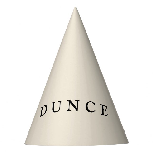 Chapeaux De Fêtes Casquette de cancre (Devant)