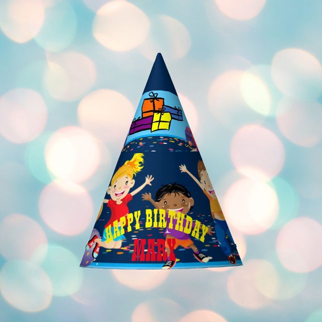Chapeaux De Fêtes Casquette de fête amusant avec nom (Créateur téléchargé)