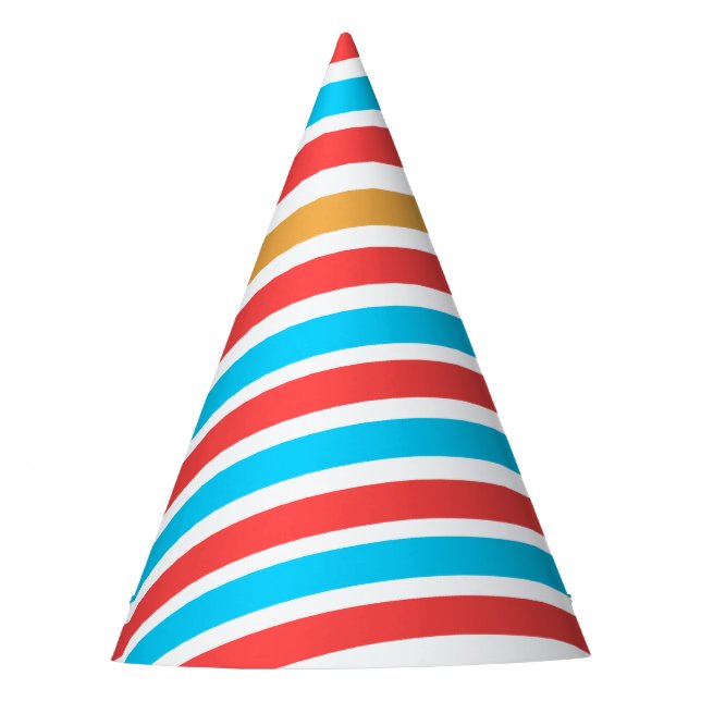 Chapeaux De Fêtes Casquette de fête avec rayures pour les vacances e (Devant)