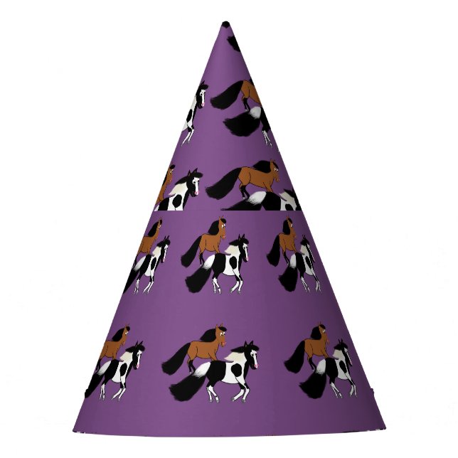 Chapeaux De Fêtes Casquette de fête d'anniversaire de cheval (Devant)