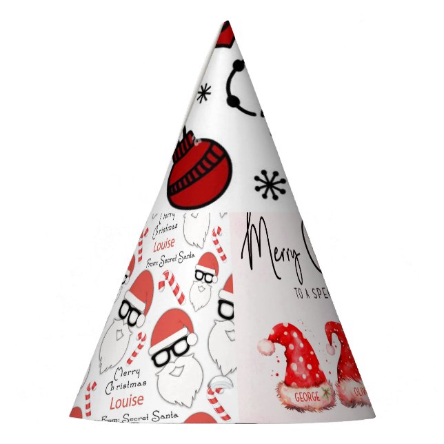 Chapeaux De Fêtes Casquette de fête de Noël (Gauche)