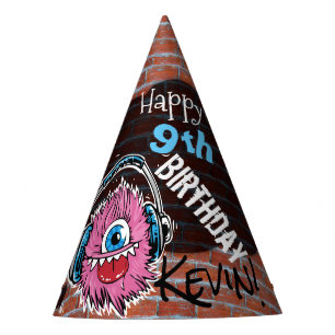 Chapeaux De Fêtes Casquette de fête personnalisée Monstre de musique
