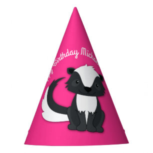 Chapeaux De Fêtes Casquette de la fête d'anniversaire Skunk