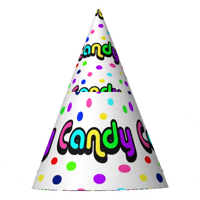 Chapeaux De Fêtes Casquette de la fête de bonbons (Devant)