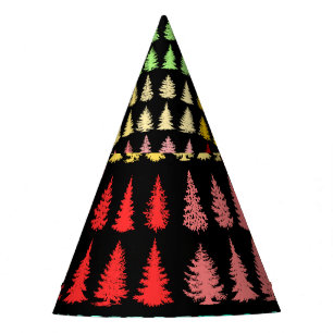 Chapeaux De Fêtes Casquette de la fête des arbres colorés