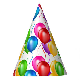 Chapeaux De Fêtes Casquette de la fête des ballons d'anniversaire