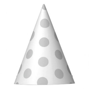 Chapeaux De Fêtes Casquette de la fête des Dots gris