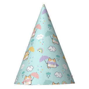 Chapeaux De Fêtes Casquette de la fête des Motifs du jour de pluie