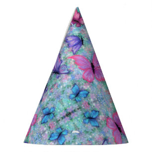 Chapeaux De Fêtes Casquette de la fête des papillons colorés
