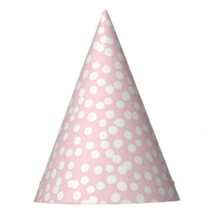 Chapeaux De Fêtes Casquette de la fête des Points blancs de Pink Bum
