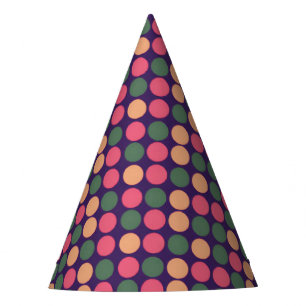 Chapeaux De Fêtes Casquette de la fête des points Pinkish Pixels