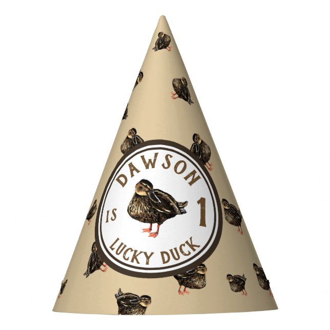 Chapeaux De Fêtes Casquette de la fête du canard (Devant)