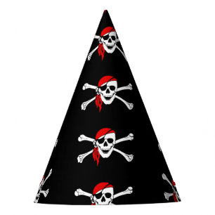 Chapeaux De Fêtes Casquette de la fête du crâne pirate
