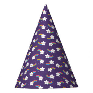 Chapeaux De Fêtes Casquette de la fête Rainbow Stars