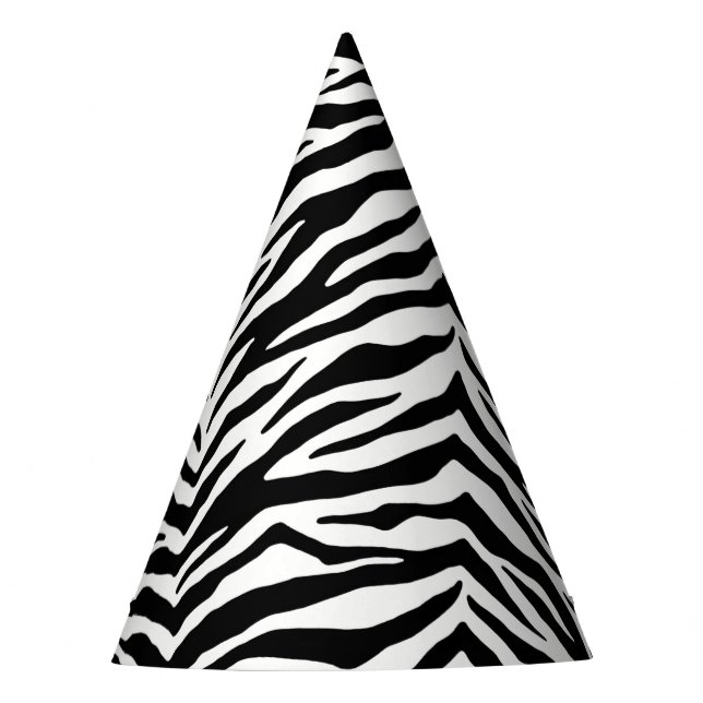 Chapeaux De Fêtes Casquette de la partie d'impression Zebra (Devant)