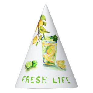 Chapeaux De Fêtes Casquette de la partie papier à boire au citron fr