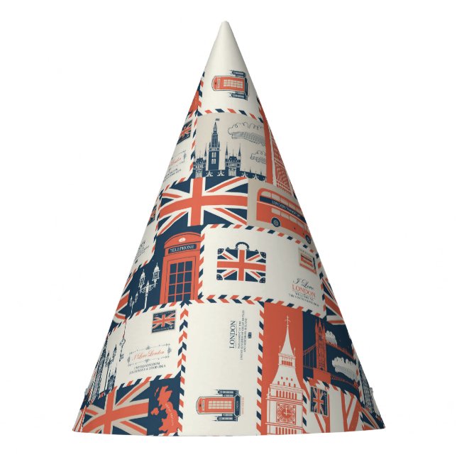 Chapeaux De Fêtes Casquette de la Poste de Londres (Devant)