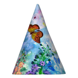 Chapeaux De Fêtes Casquette de réception en plein air de papillon