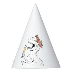 Chapeaux De Fêtes Casquette du Dinosaur Bridal Party