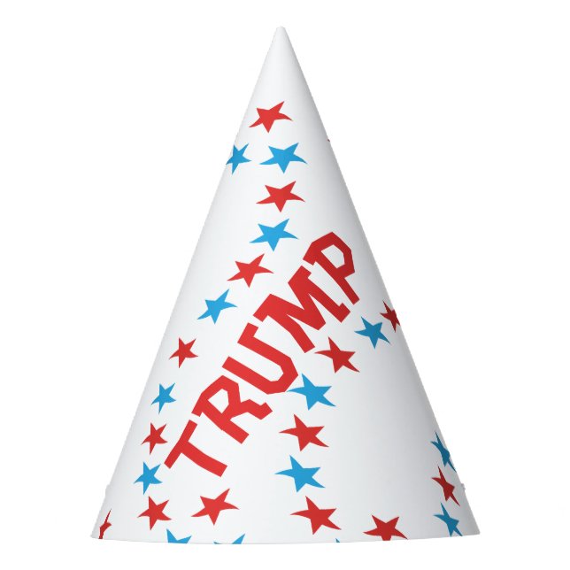 Chapeaux De Fêtes CASQUETTE du groupe de papier à thème TRUMP (Devant)