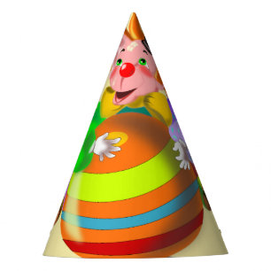 Chapeaux De Fêtes Casquette du groupe de papier clown
