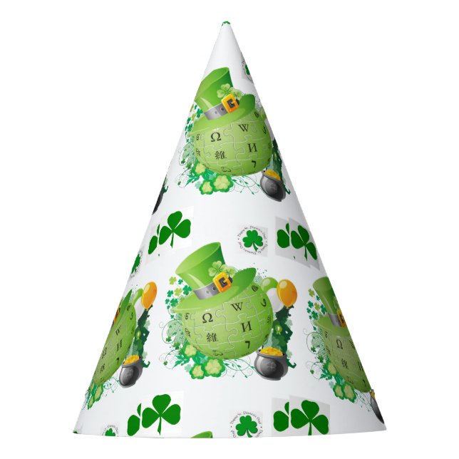 Chapeaux De Fêtes Casquette du journal de la Saint-Patrick (Devant)